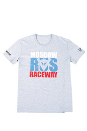 MOSCOW D1 T-SHIRT MELANGE-GRAY- Casual Wear