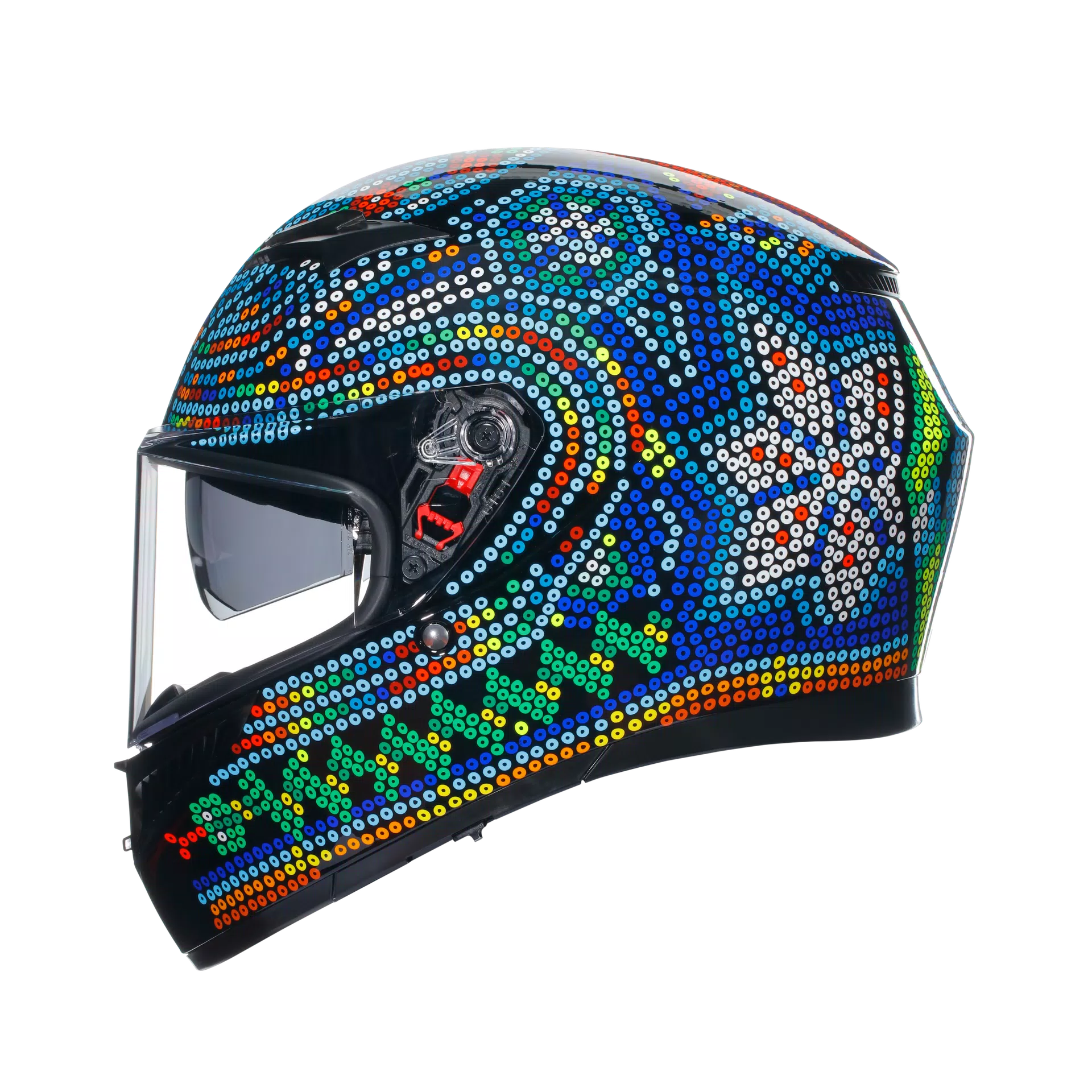 K3 ROSSI WINTER TEST 2018 - MOTORBIKE FULL FACE HELMET E2206