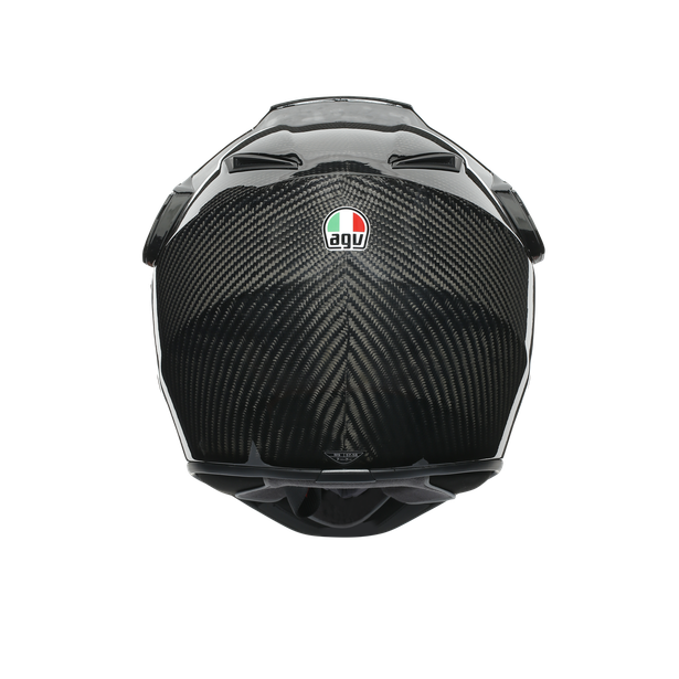 ax9-mono-glossy-carbon-motorbike-full-face-helmet-e2206 image number 4