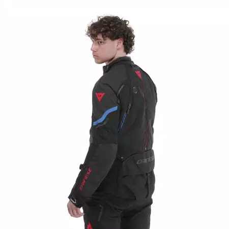 SUPER ADVENTURE ABS&Oslash;LUTESHELL&trade; - MEN MOTORCYCLE OFF-ROAD JACKET - BLACK/BLACK/BLUE - 7