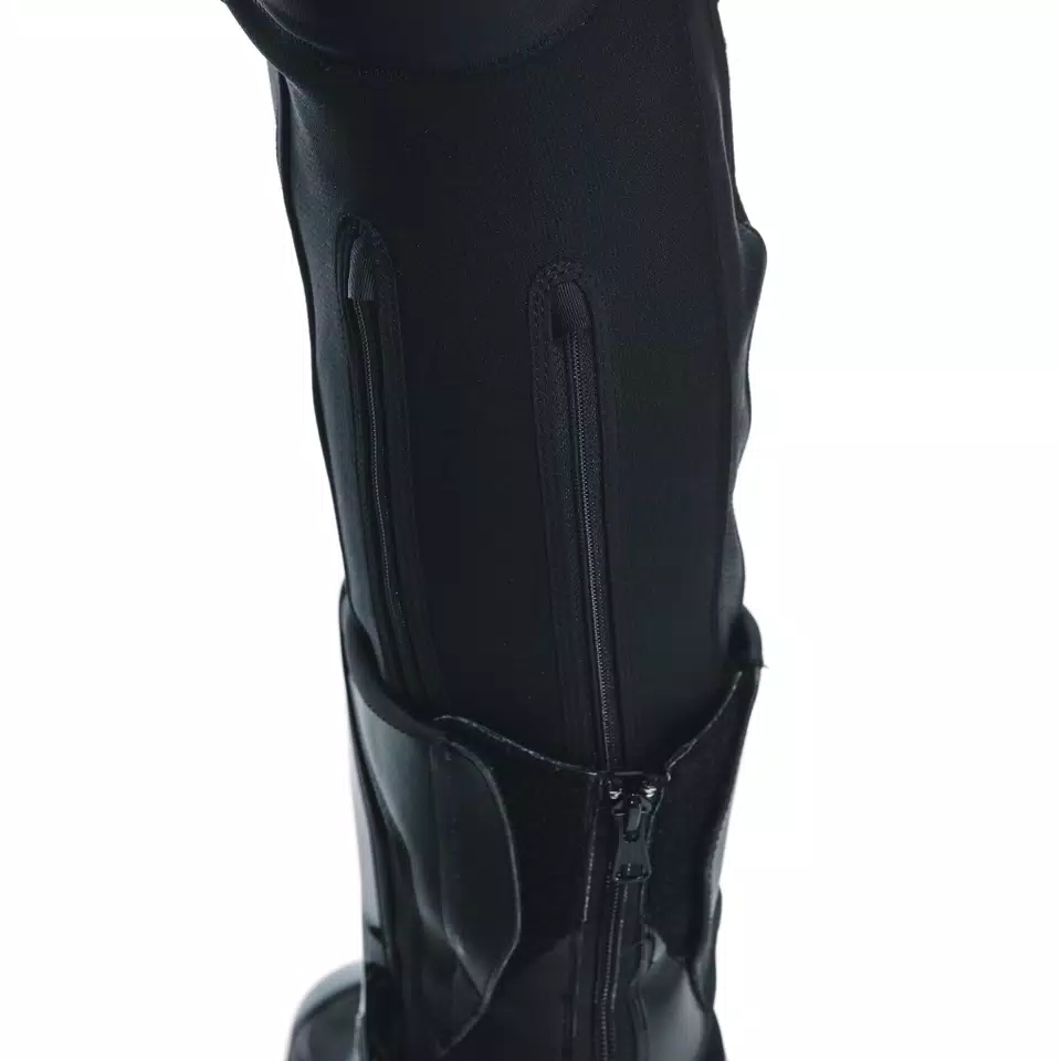 DELTA 4 - MEN'S MOTORCYCLE LEATHER PANTS - BLACK/BLACK - 12