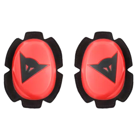 PISTA KNEE SLIDER - FLUO-RED/BLACK - 1