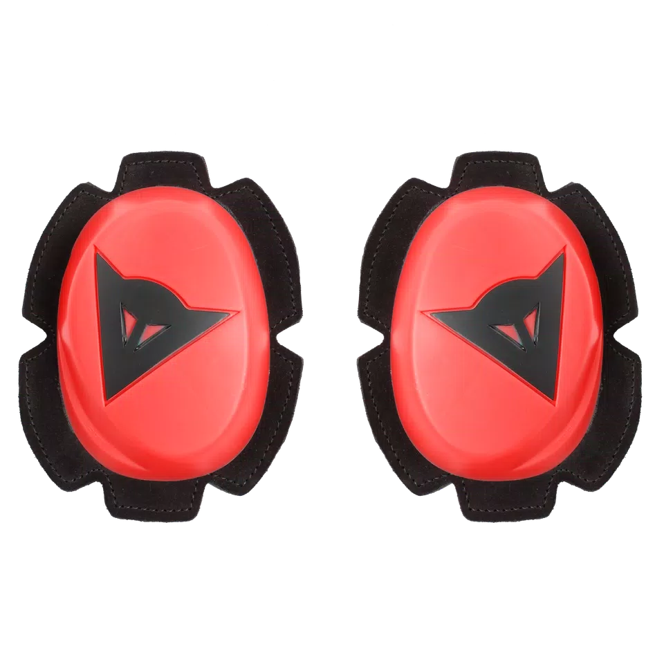 PISTA KNEE SLIDER  - FLUO-RED/BLACK - 1