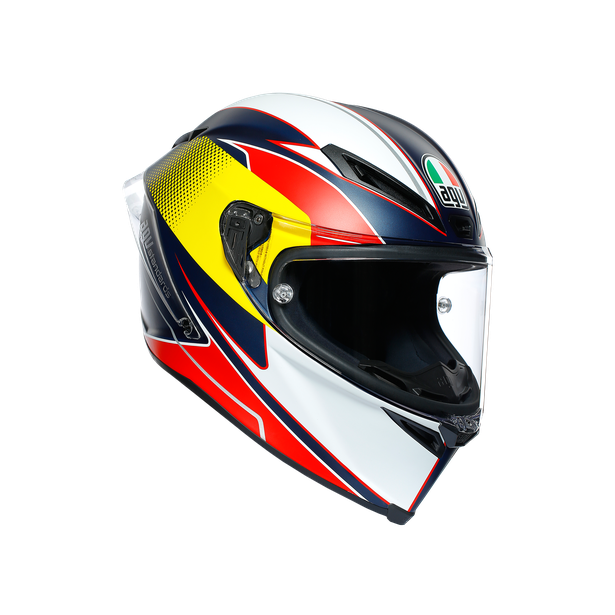 CORSA R MULTI ECE DOT - SUPERSPORT BLUE/RED/YELLOW - Racing
