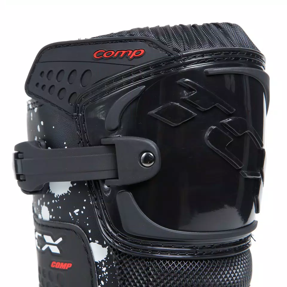 COMP KID BOTTES MOTO OFFROAD ENFANT - NOIR/NOIR/BLANC -  - 6