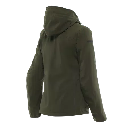 CENTRALE ABSØLUTESHELL™ PRO - WOMEN'S WATERPROOF MOTORCYCLE JACKET - GREEN - 2