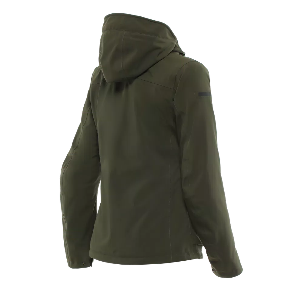CENTRALE ABSØLUTESHELL™ PRO - WOMEN'S WATERPROOF MOTORCYCLE JACKET - GREEN - 2