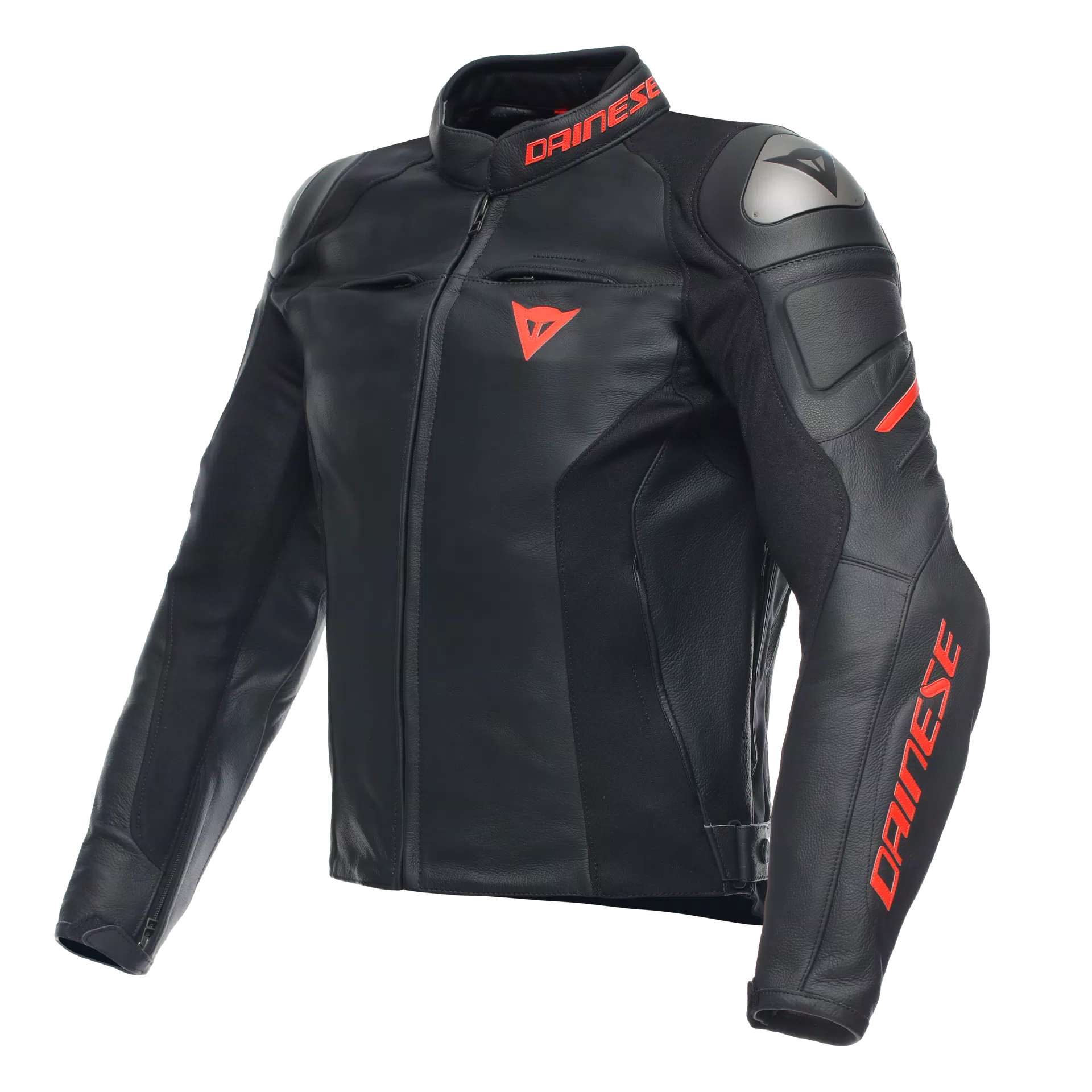 ESSENTIAL RACING LEATHER JACKET