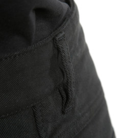 CASUAL REGULAR TEX PANTS BLACK- 
