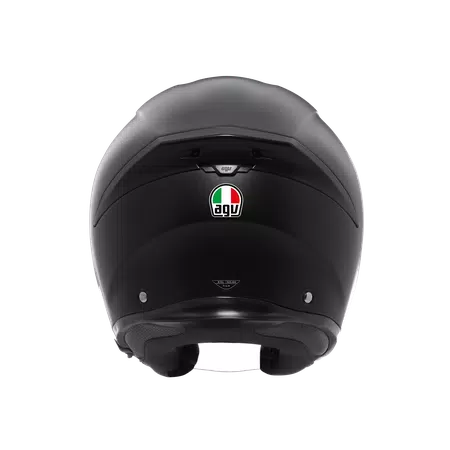 K5 JET EVO MONO MATT BLACK - MOTORBIKE OPEN FACE HELMET E2206 -  - 5