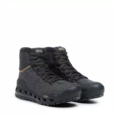 CLIMATREK SURROUND GTX BOTTES MOTO IMPERMÉABLES  FEMME - NOIR/OR -  - 1
