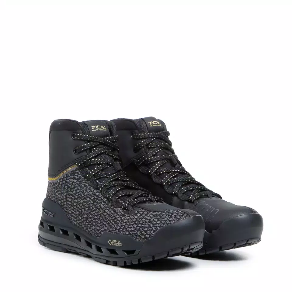 CLIMATREK SURROUND GTX SCARPONCINI MOTO IMPERMEABILI DONNA - NERO/ORO -  - 1
