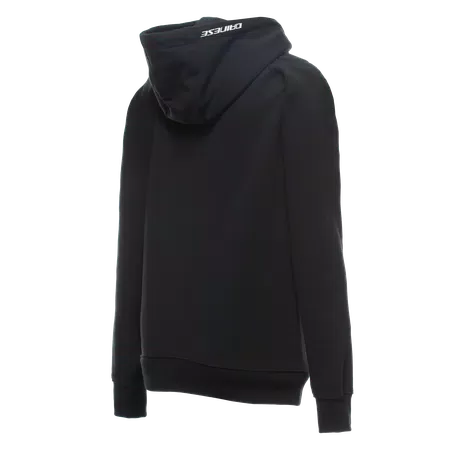 RACING - WOMEN'S HOODIE - BLACK/WHITE - 2