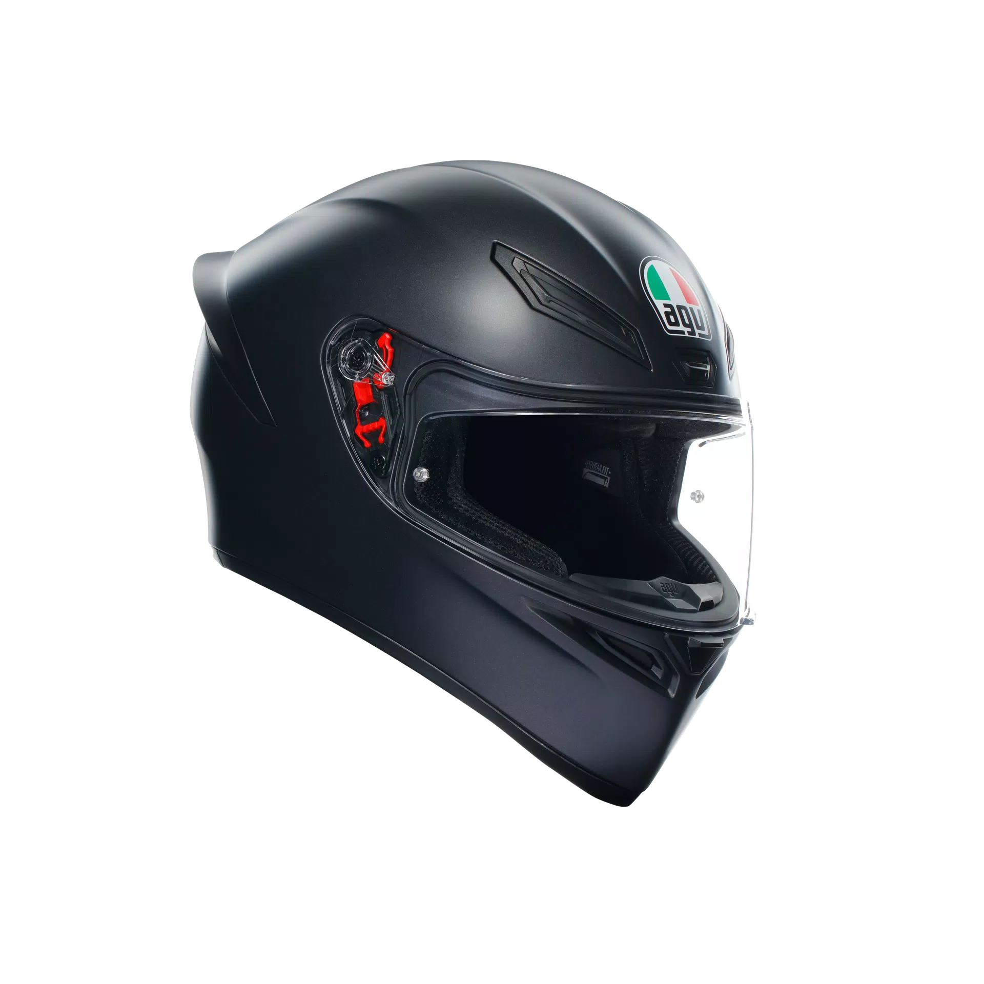 K1 S MATT BLACK - MOTORBIKE FULL FACE HELMET E2206