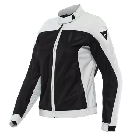 SEVILLA AIR TEX - WOMEN'S SUMMER MOTORCYCLE JACKET IN FABRIC - BLACK/GLACIER-GRAY - 1