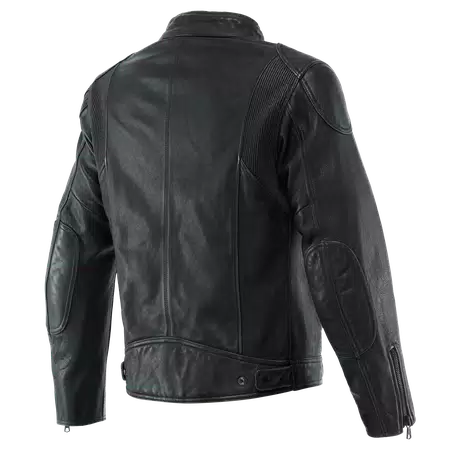 ATLAS - MEN'S MOTORCYCLE LEATHER JACKET - BLACK - 2