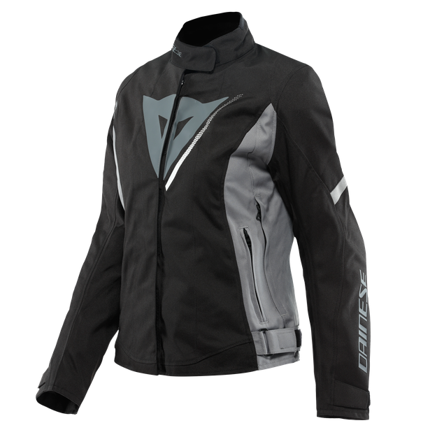 veloce-lady-d-dry-jacket-black-charcoal-gray-white image number 0