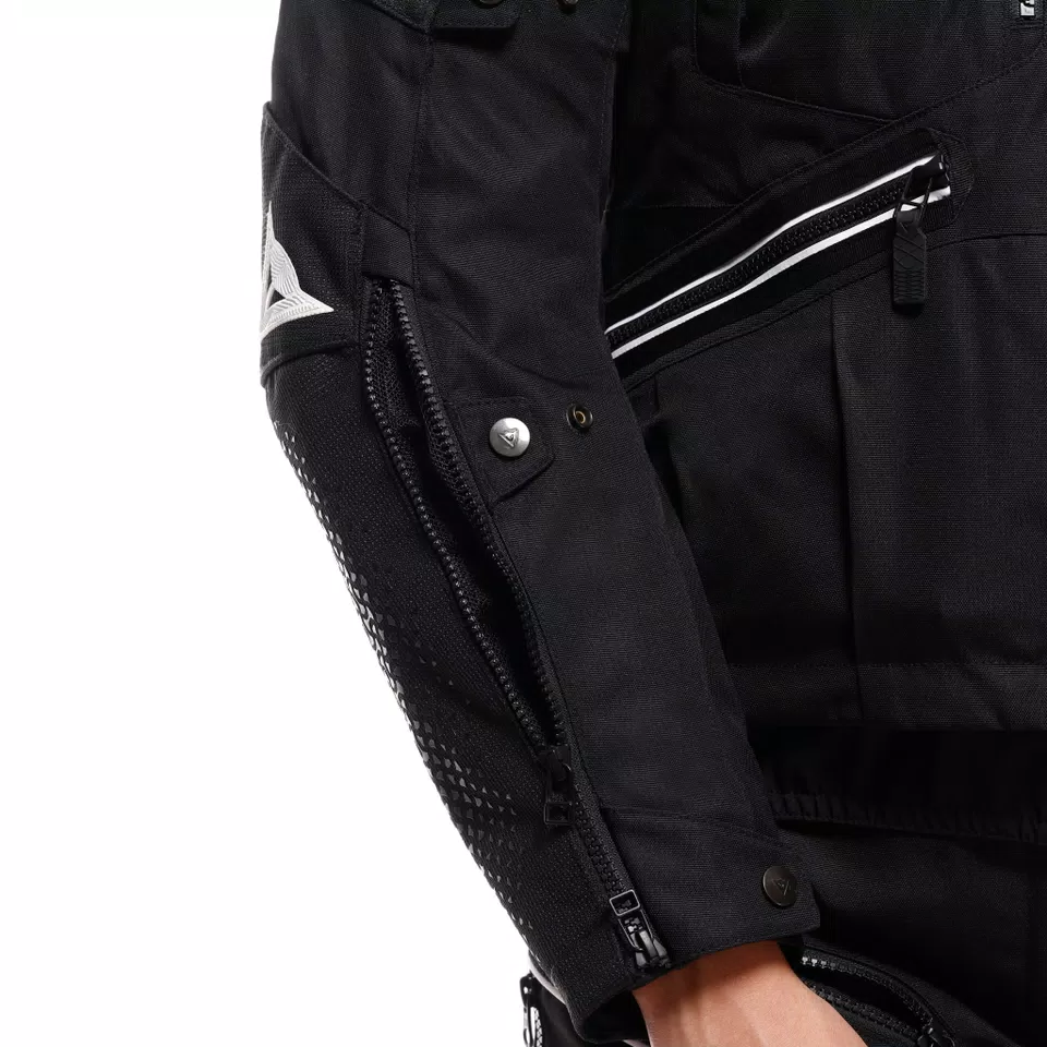 GULLFOSS D-DRY - BLOUSON MOTO TOUTES SAISONS FEMME - BLACK/BLACK - 6