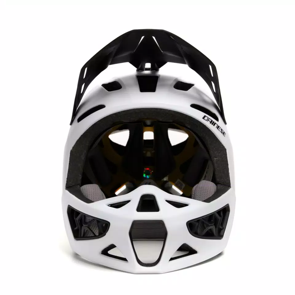 LINEA 01 MIPS - FULL FACE BIKE HELMET - WHITE/BLACK - 2