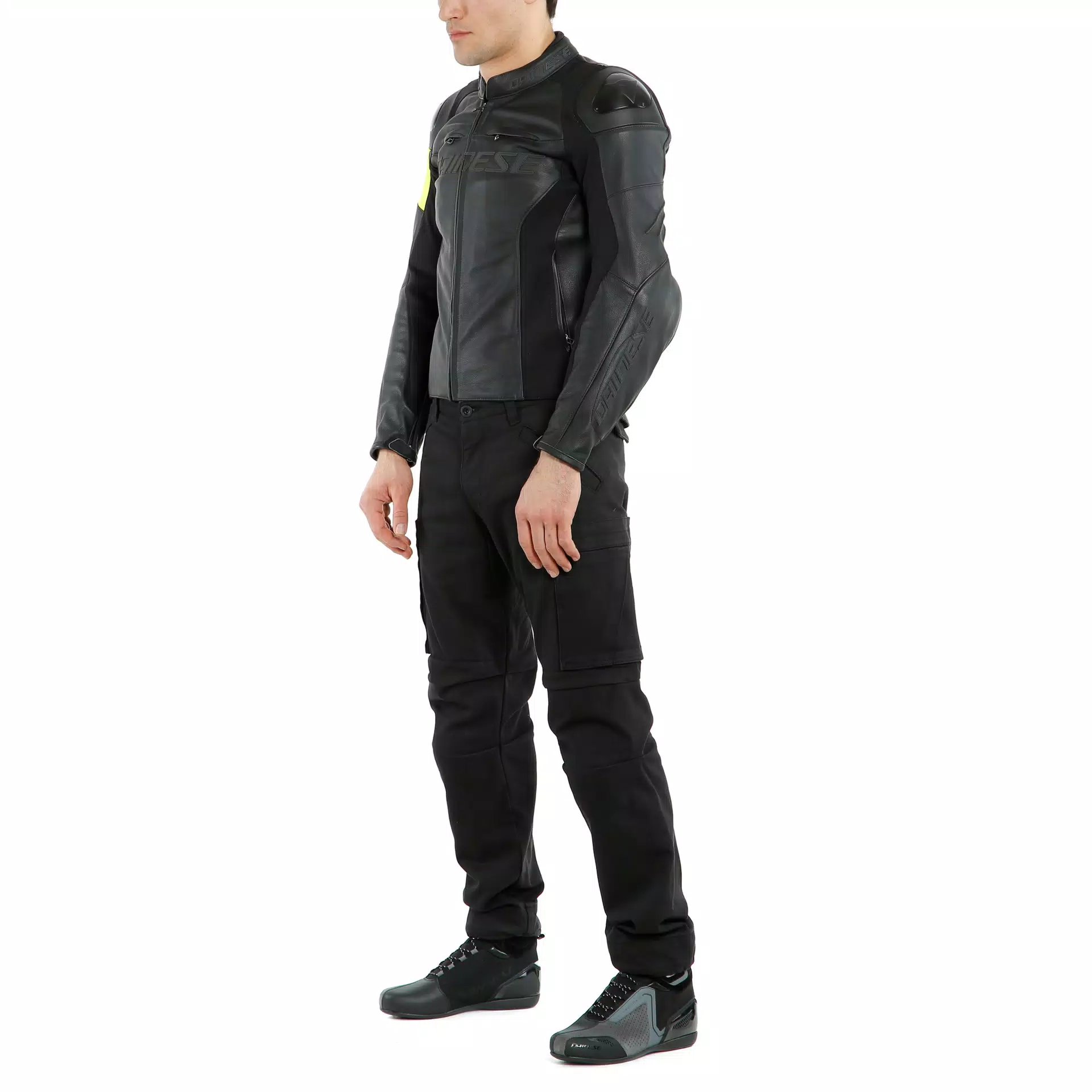 VR46 POLE POSITION LEATHER JACKET