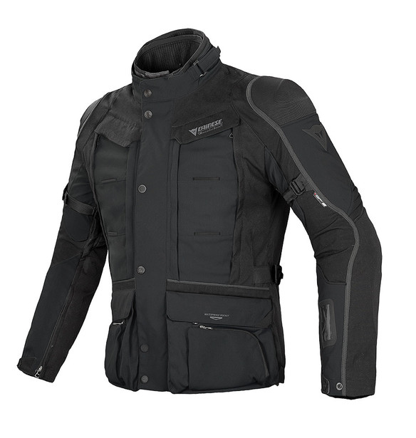 D-EXPLORER S/T GORE-TEX® JACKET BLACK/BLACK/DARK-GULL-GRAY- Textile