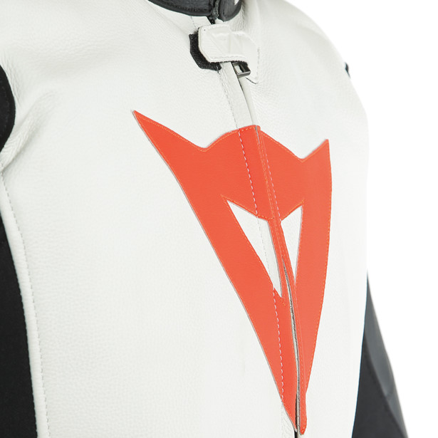 AVRO D-AIR® 2PCS SUIT BLACK/WHITE/FLUO-RED- Two Piece Suits