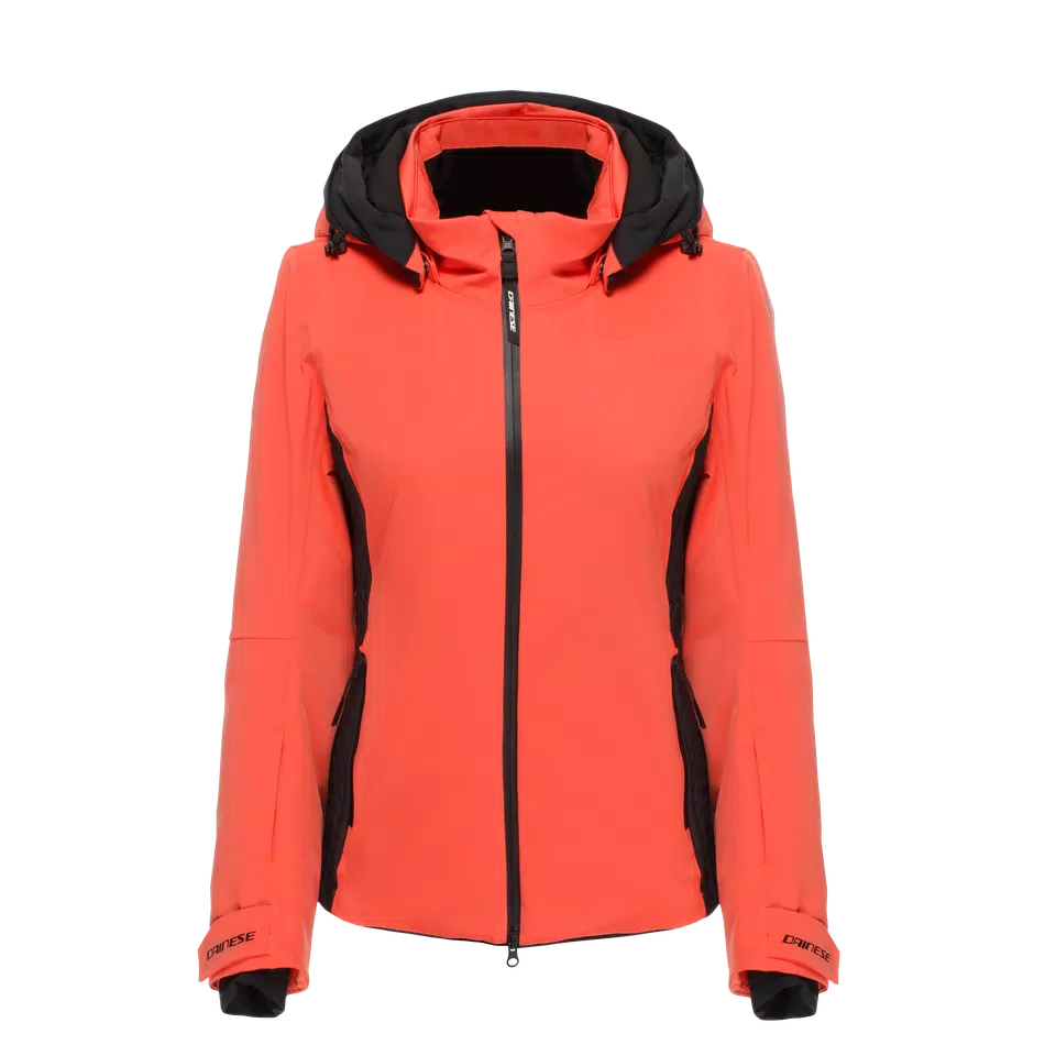 SPEED DEMON LAB - WOMEN’S SKI JACKET - CORAL/STRETCH LIMO - 1