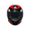 K6 S HYPHEN BLACK/RED/WHITE - CASCO MOTO INTEGRALE E2206