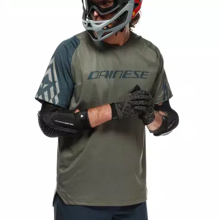 HG AER JERSEY SS - MAGLIA BICI MANICHE CORTE UOMO - GREEN/BLUE - 5