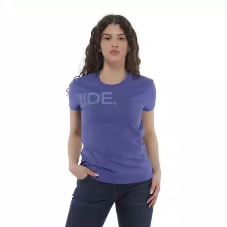 EASY SPEED - WOMEN'S CREWNECK T-SHIRT - ORIENTAL BLUE - 3