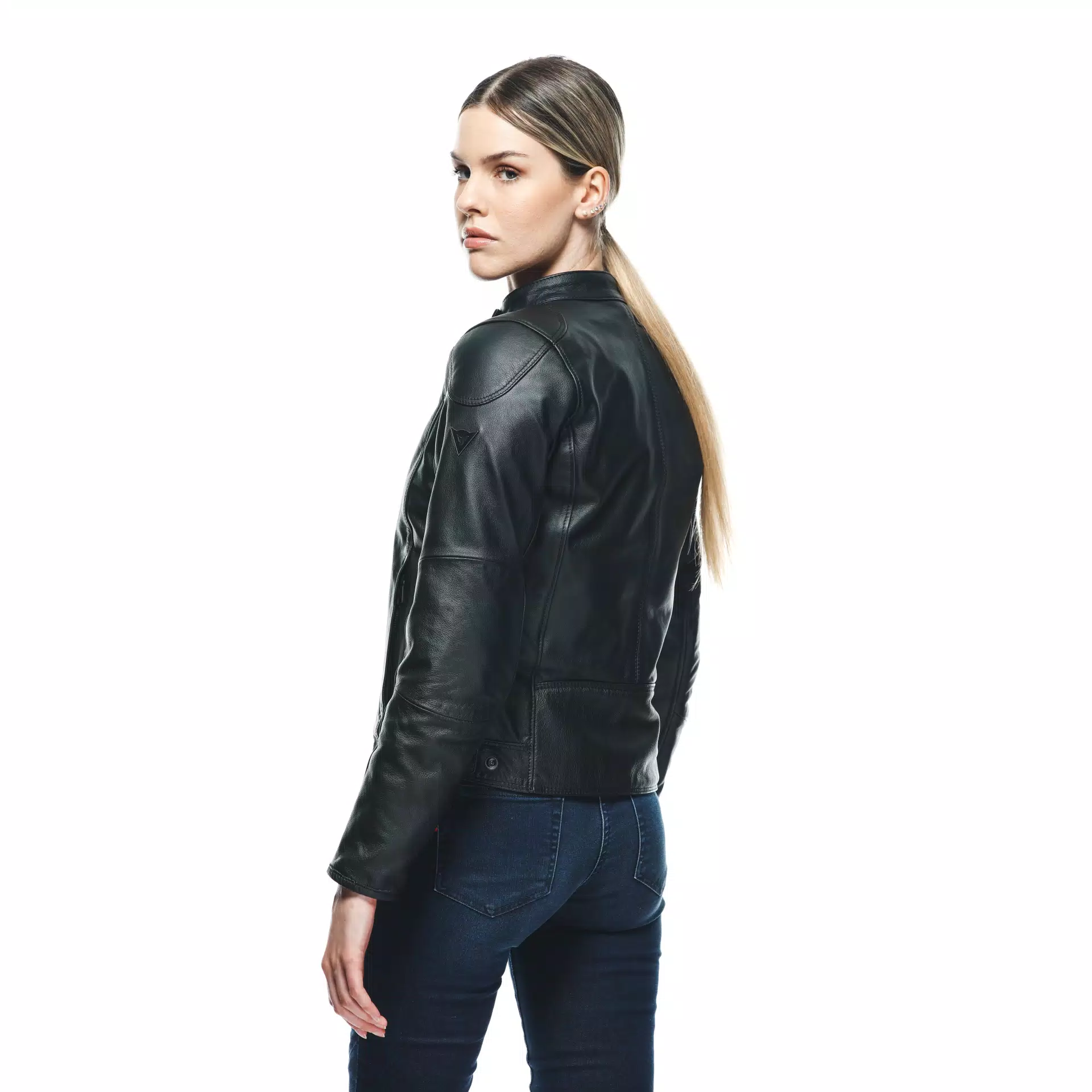 ELECTRA - GIACCA MOTO IN PELLE DONNA