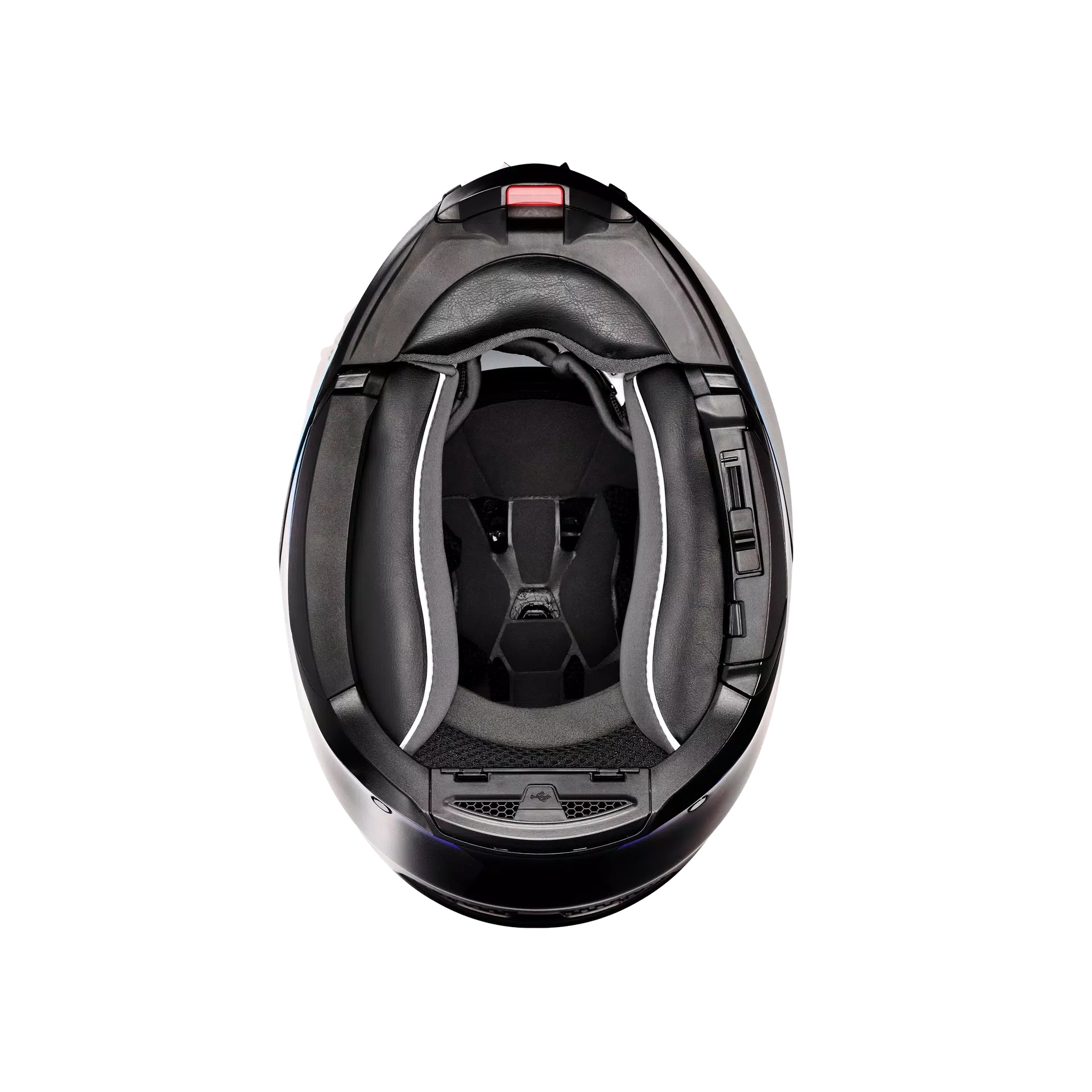 TOURMODULAR STRAY MATT BLACK/GREY/BLUE - MOTORRAD MODULARHELM E2206