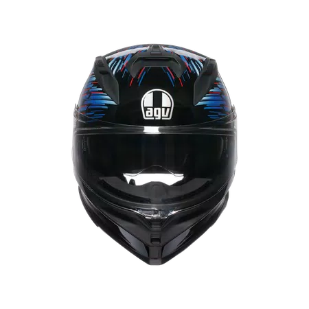 K7 AGV E2206 MPLK - GENISYS MATT BLACK/BLUE/GREY -  - 2