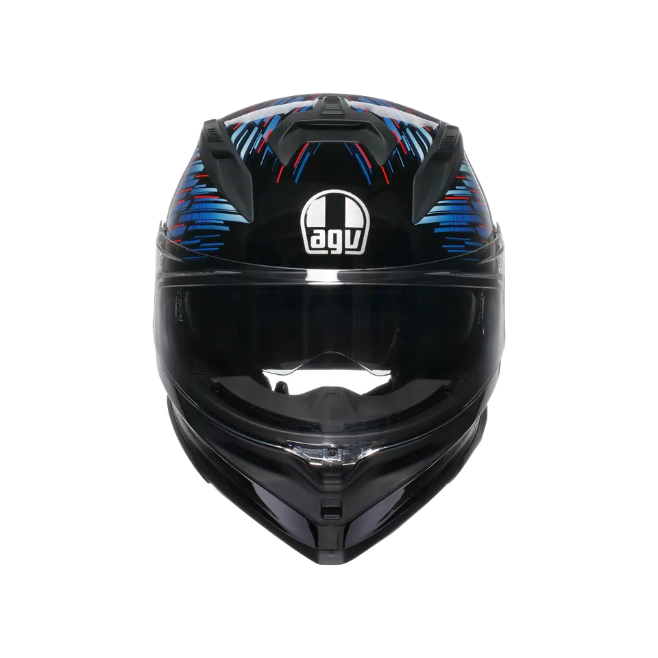 K7 AGV E2206 MPLK - GENISYS MATT BLACK/BLUE/GREY -  - 2