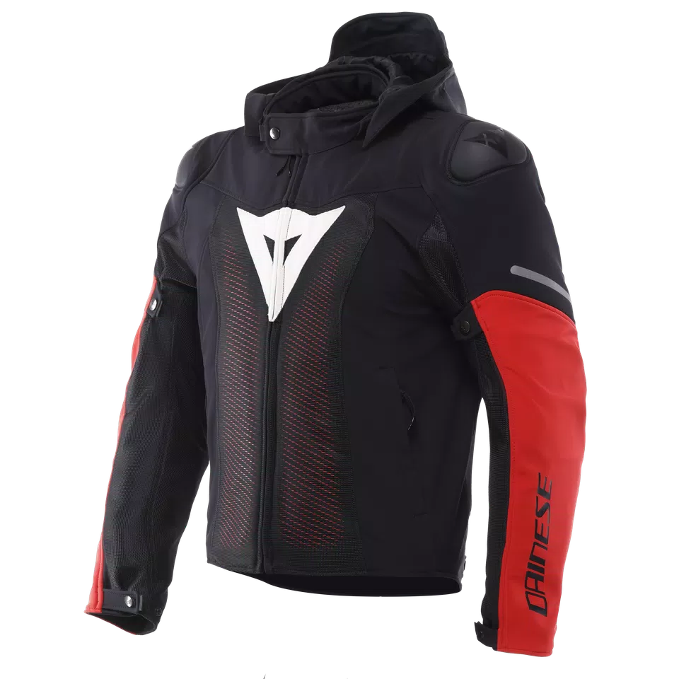 SUPER SPRINT AIR TEX JACKET - BLACK/WHITE/RED - 1