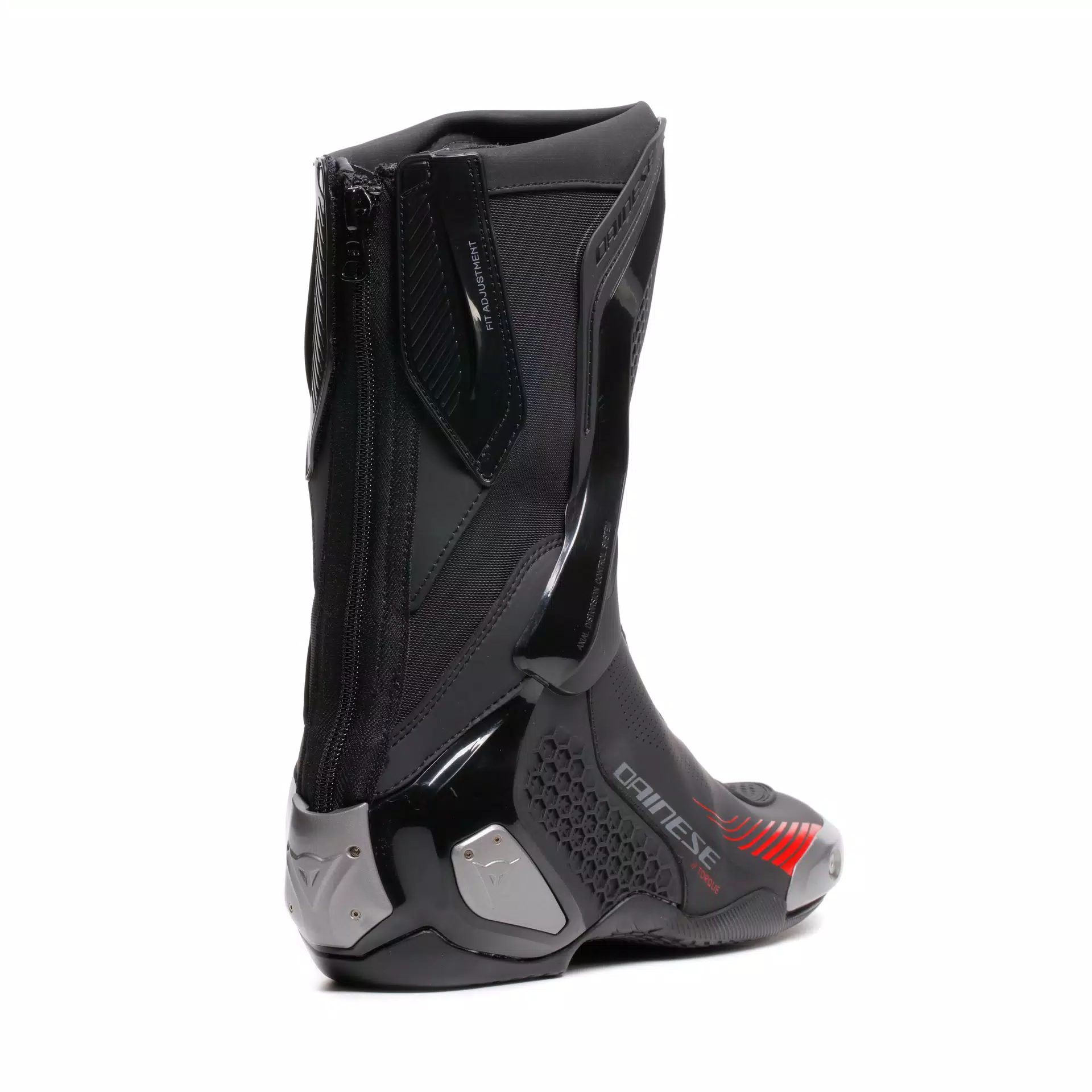 TORQUE 4 AIR - MEN SUMMER RACING AND ROAD BOOTS | BLACK/RED-LAVA