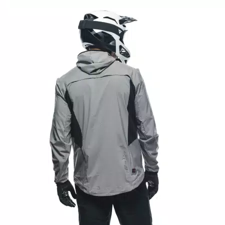 HGC HYBRID - WINDBESTENDIGE MOTORFIETSJAS VOOR MANNEN - GRAY - 3