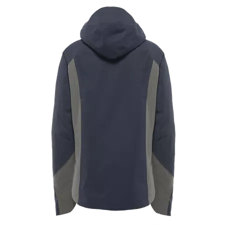 ETRA AEROSENSE-DRY - MEN'S SKI JACKET - BLUE NIGHT/BUNGEE BROWN - 2