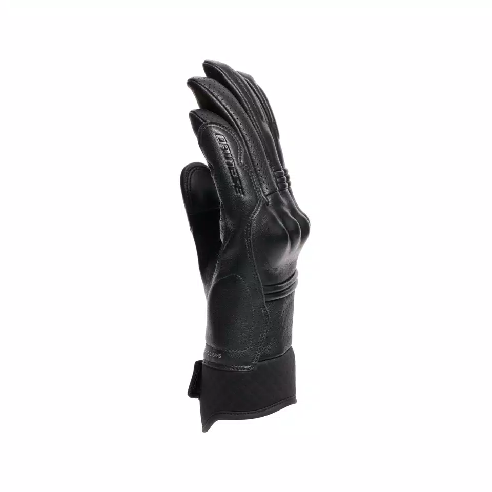 FOLGOR - GUANTES MOTO VERANO EN PIEL - BLACK/BLACK - 4