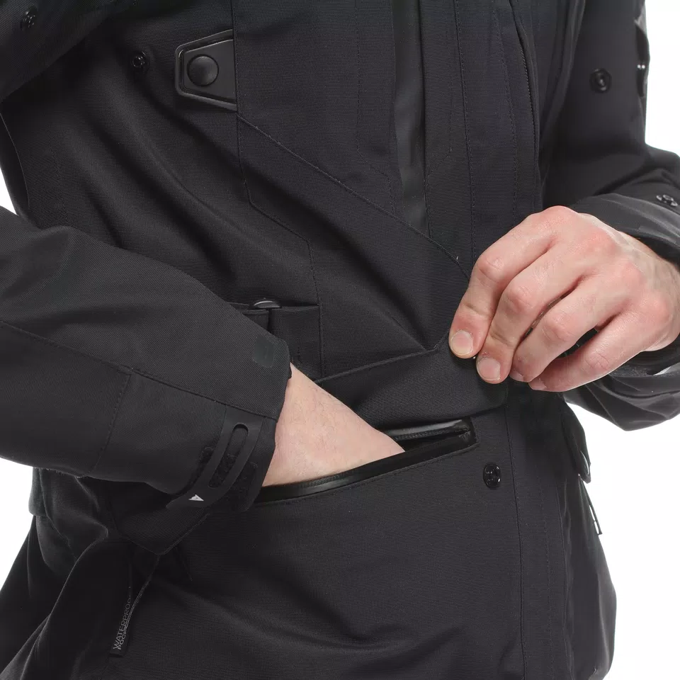 MANGEN ABS&Oslash;LUTESHELL&trade; PRO - MEN TOURING MOTORCYCLE JACKET - BLACK/BLACK - 8