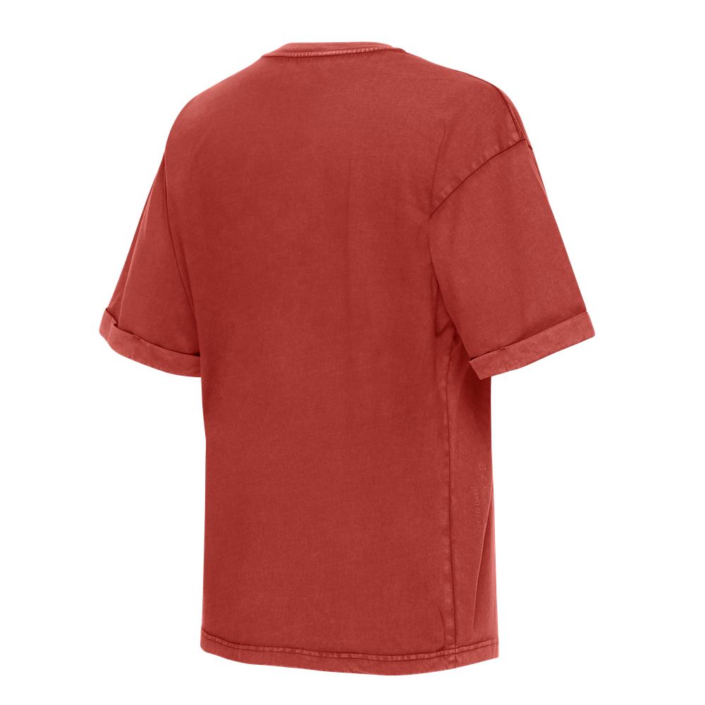 sfumata-camiseta-cuello-redondo-hombre-red-pear image number 1