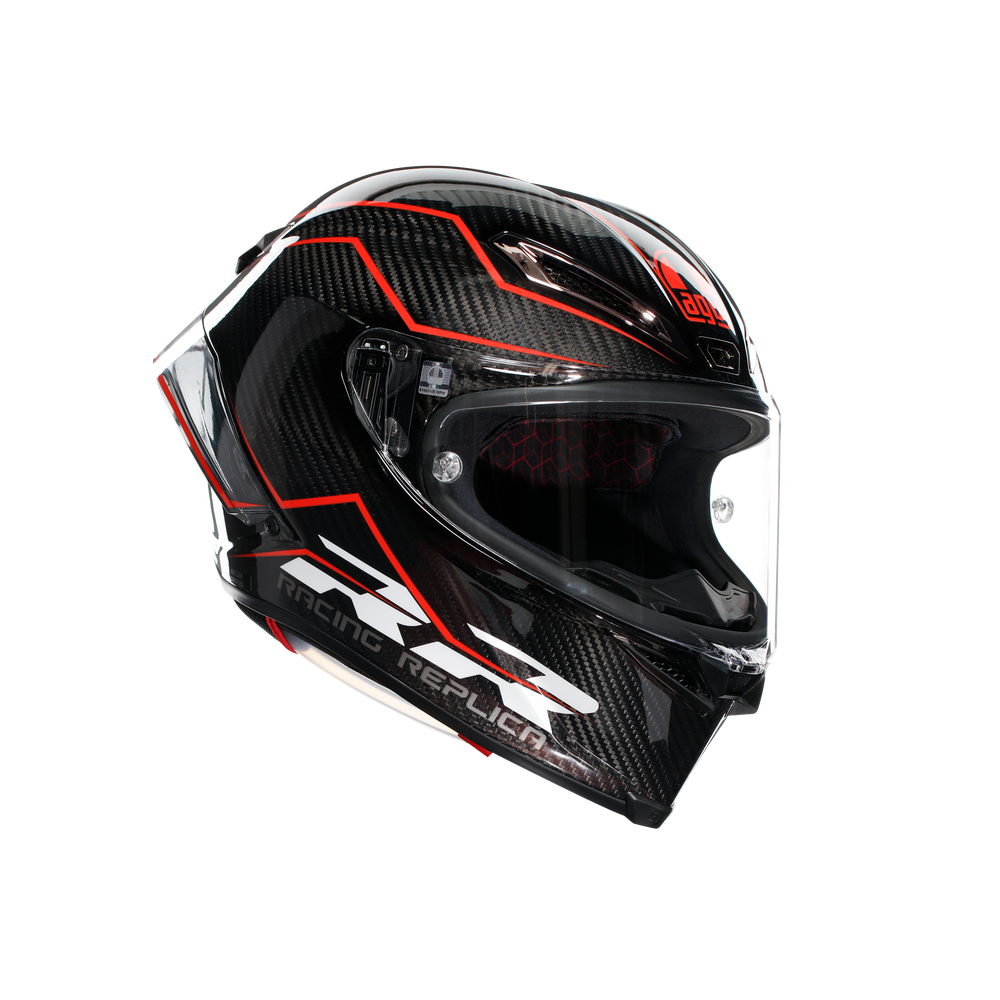 pista-gp-rr-performante-carbon-red-motorbike-full-face-helmet-e2206-dot image number 0