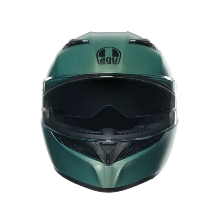 K3 MONO MATT SALVIA GREEN - MOTORBIKE FULL FACE HELMET E2206 -  - 2