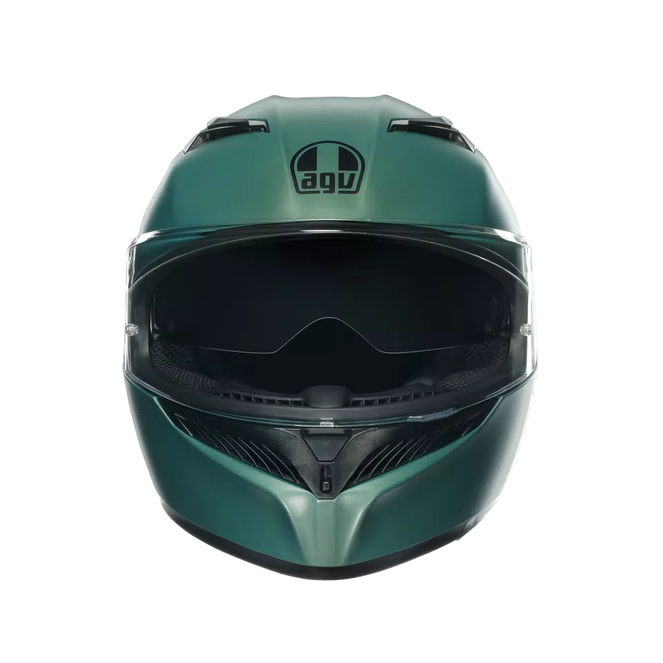 K3 MONO MATT SALVIA GREEN - MOTORBIKE FULL FACE HELMET E2206 -  - 2