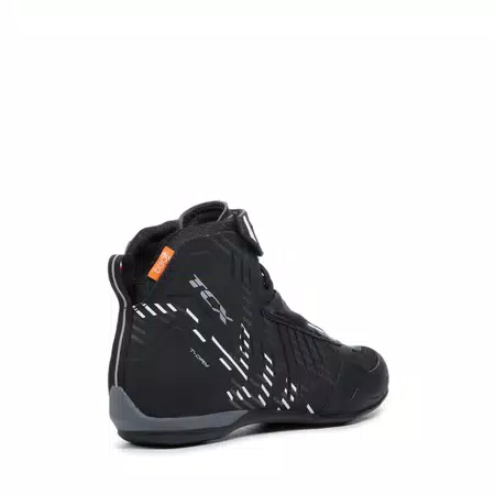 R04D WP MEN'S WATERPROOF MOTORCYCE SHOES - BLACK/WHITE -  - 3