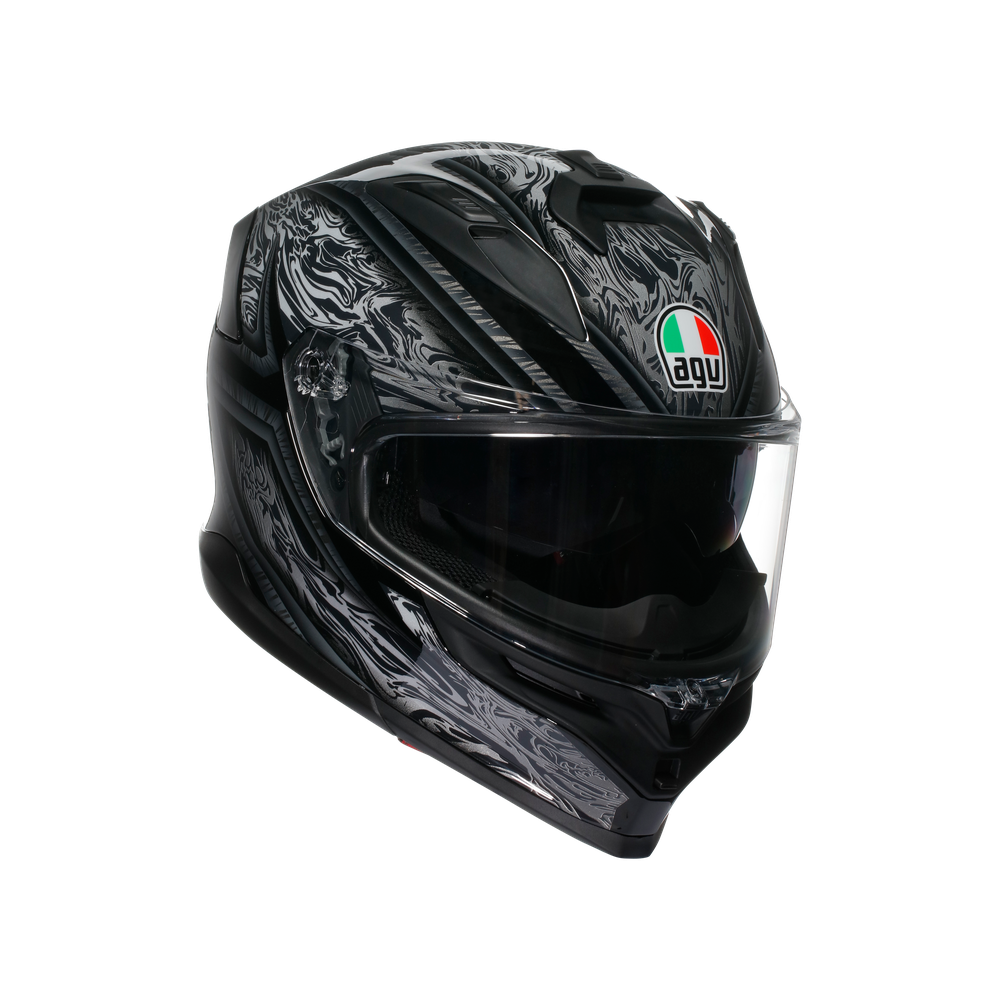 k7-agv-e2206-mplk-damascus-black-silver image number 0