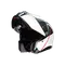 TOURMODULAR BALANCE WHITE/GREY/RED - CASCO MOTO MODULARE E2206