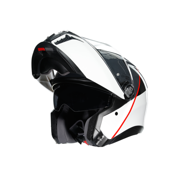 tourmodular-balance-white-grey-red-motorrad-modularhelm-e2206 image number 9