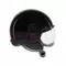 MOMODESIGN FGTR CLASSIC STRIPES BLACK / FUCSIA - JET HELMET WITH VISOR E2206