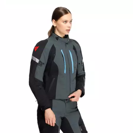 MANGEN ABSØLUTESHELL™ PRO - WOMEN'S TOURING MOTORCYCLE JACKET - EBONY/BLACK - 5